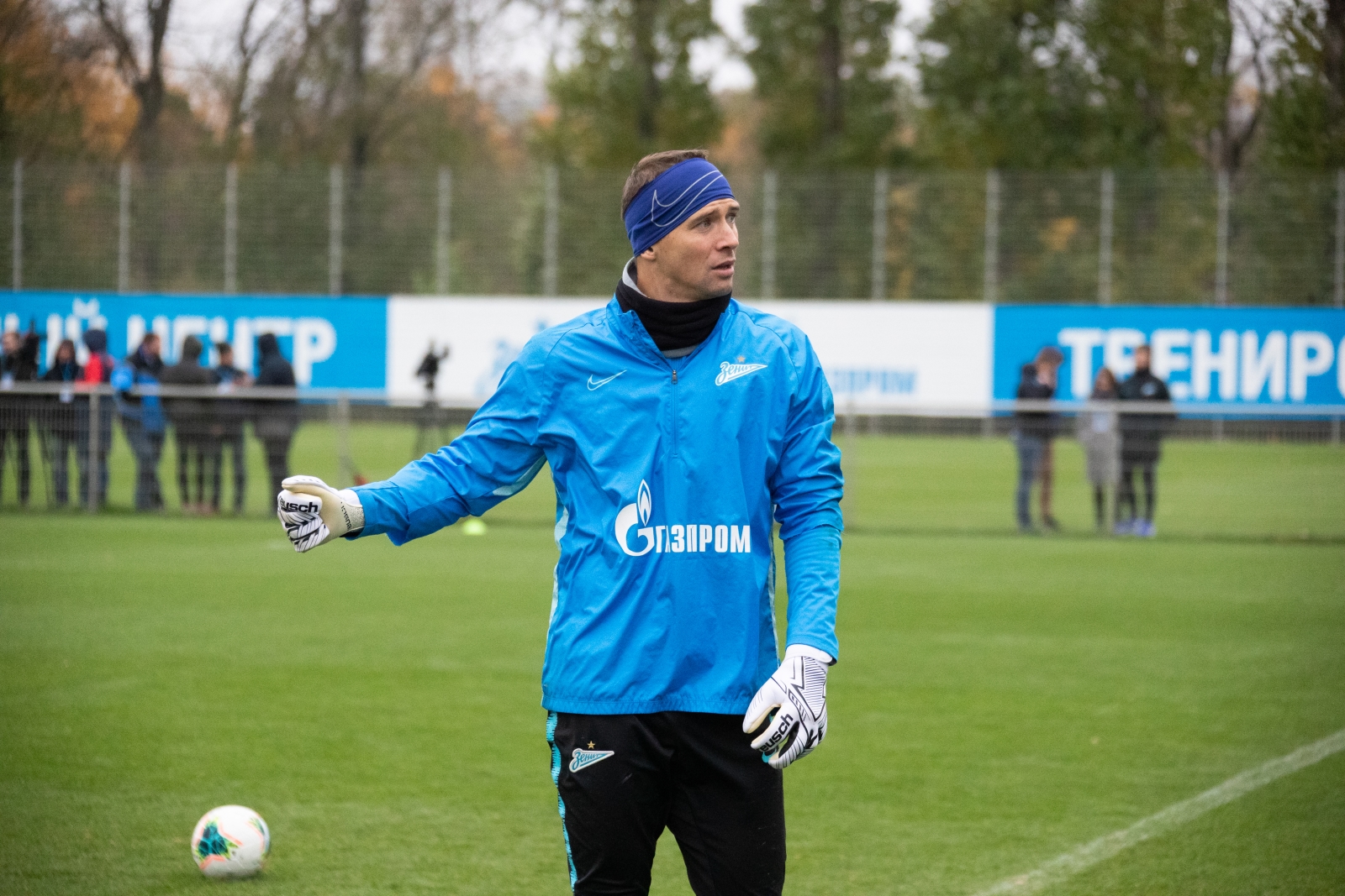 Открытая тренировка «Зенита» перед матчем с «Ростовом»