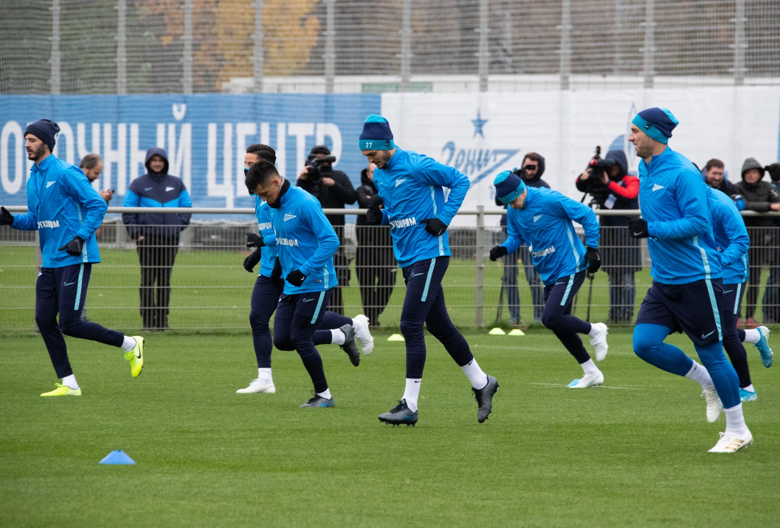 Открытая тренировка «Зенита» перед матчем с «Ростовом»