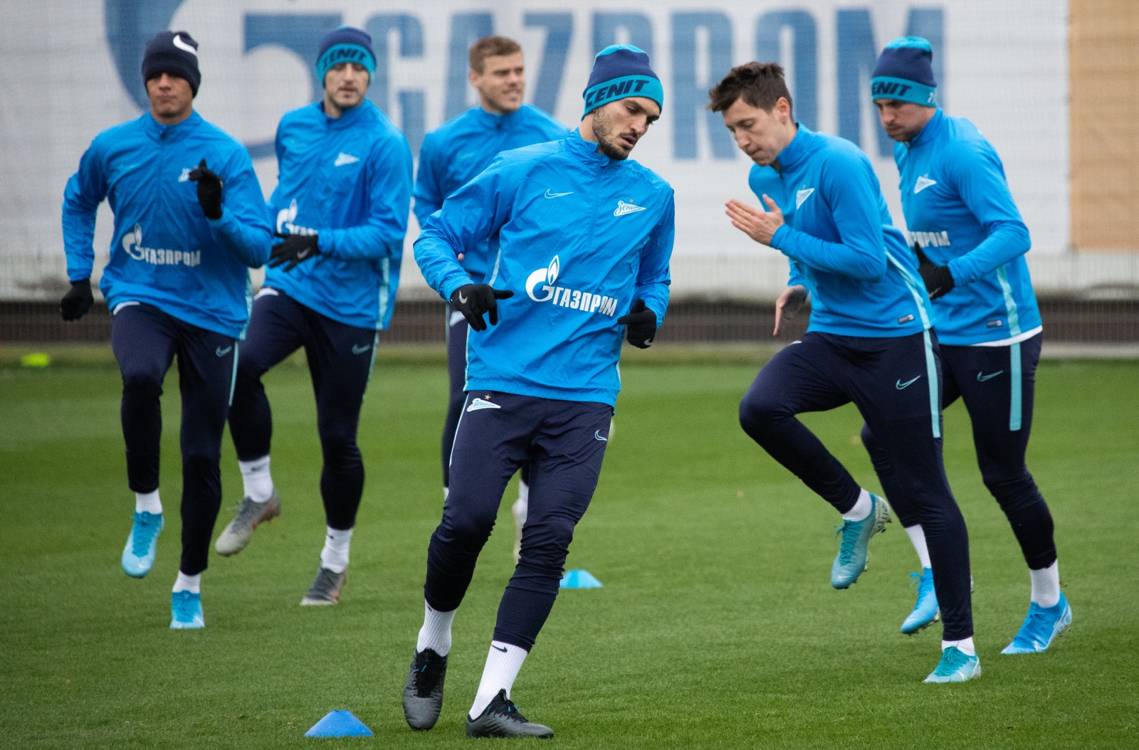 Открытая тренировка «Зенита» перед матчем с «Ростовом»