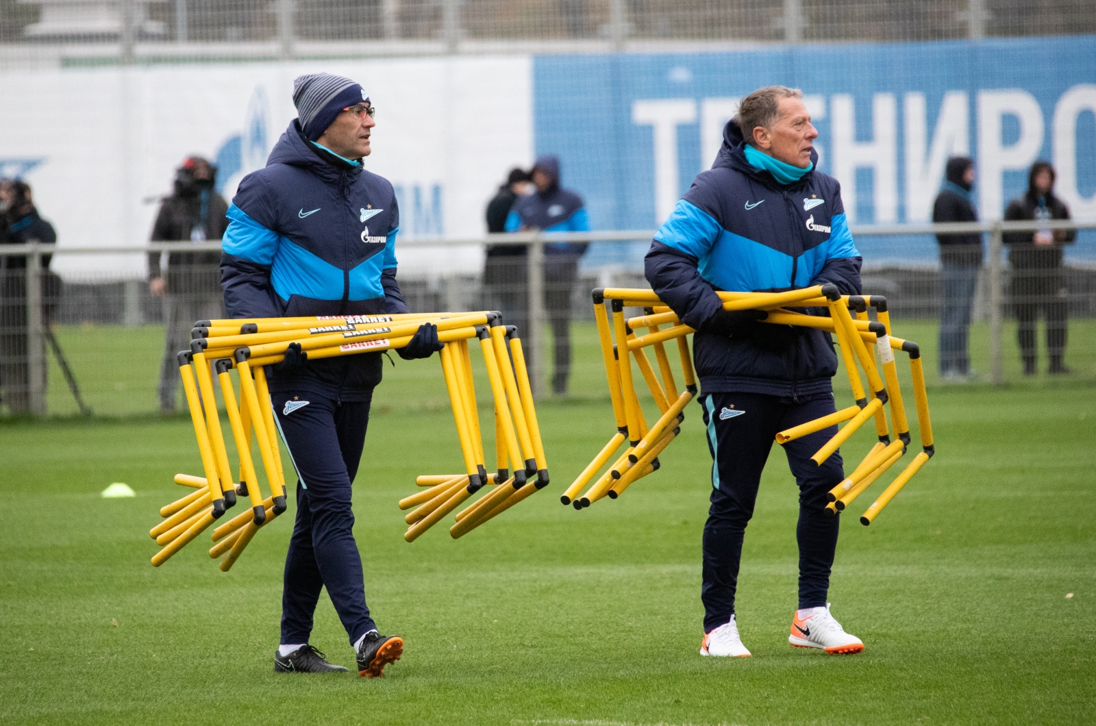 Открытая тренировка «Зенита» перед матчем с «Ростовом»