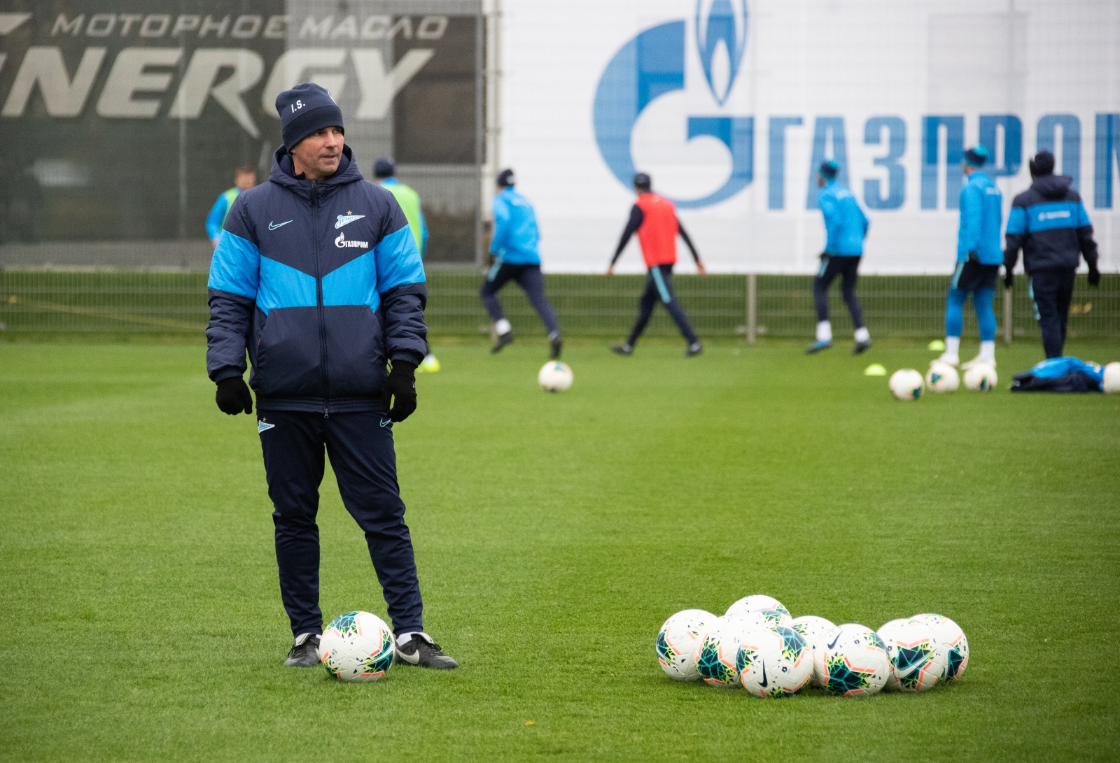 Открытая тренировка «Зенита» перед матчем с «Ростовом»