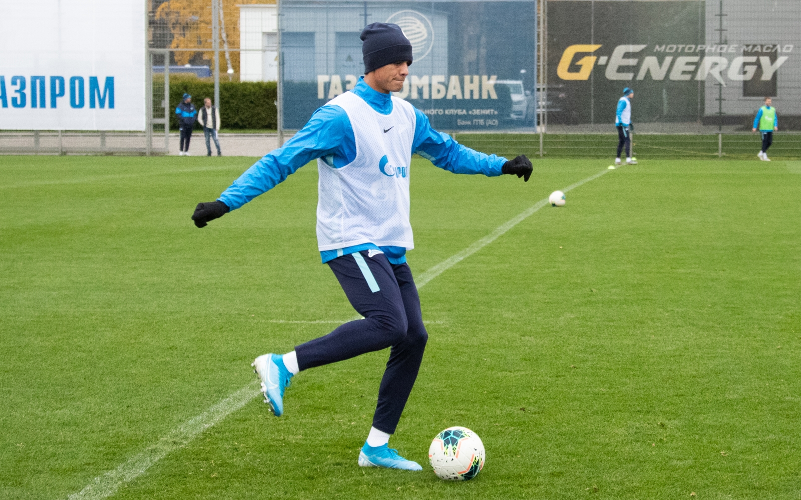 Открытая тренировка «Зенита» перед матчем с «Ростовом»