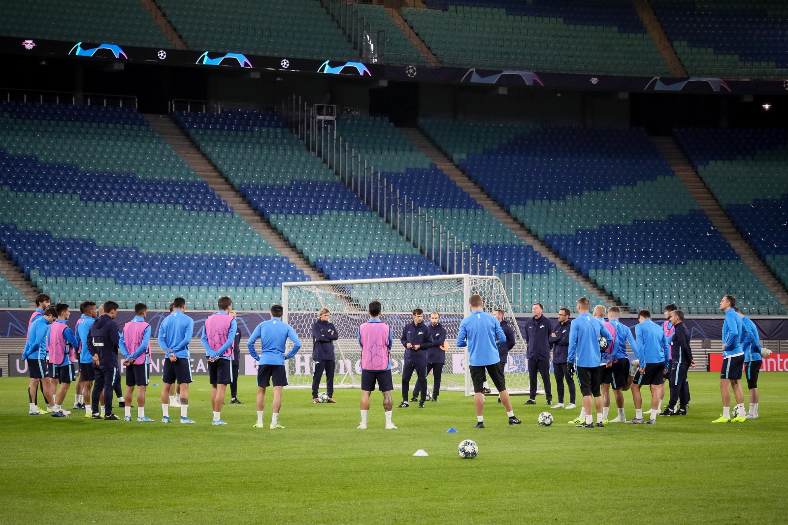 Открытая тренировка «Зенита» перед матчем «РБ Лейпциг» — «Зенит»