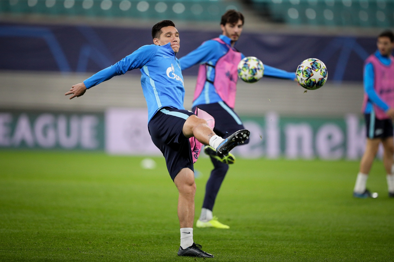 Открытая тренировка «Зенита» перед матчем «РБ Лейпциг» — «Зенит»