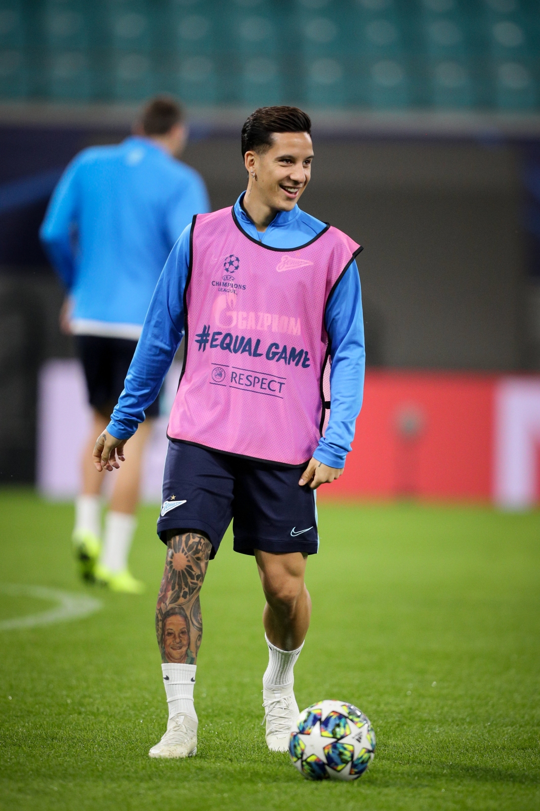 Открытая тренировка «Зенита» перед матчем «РБ Лейпциг» — «Зенит»