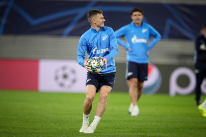 Открытая тренировка «Зенита» перед матчем «РБ Лейпциг» — «Зенит»