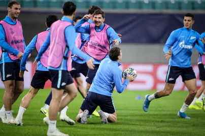 Открытая тренировка «Зенита» перед матчем «РБ Лейпциг» — «Зенит»