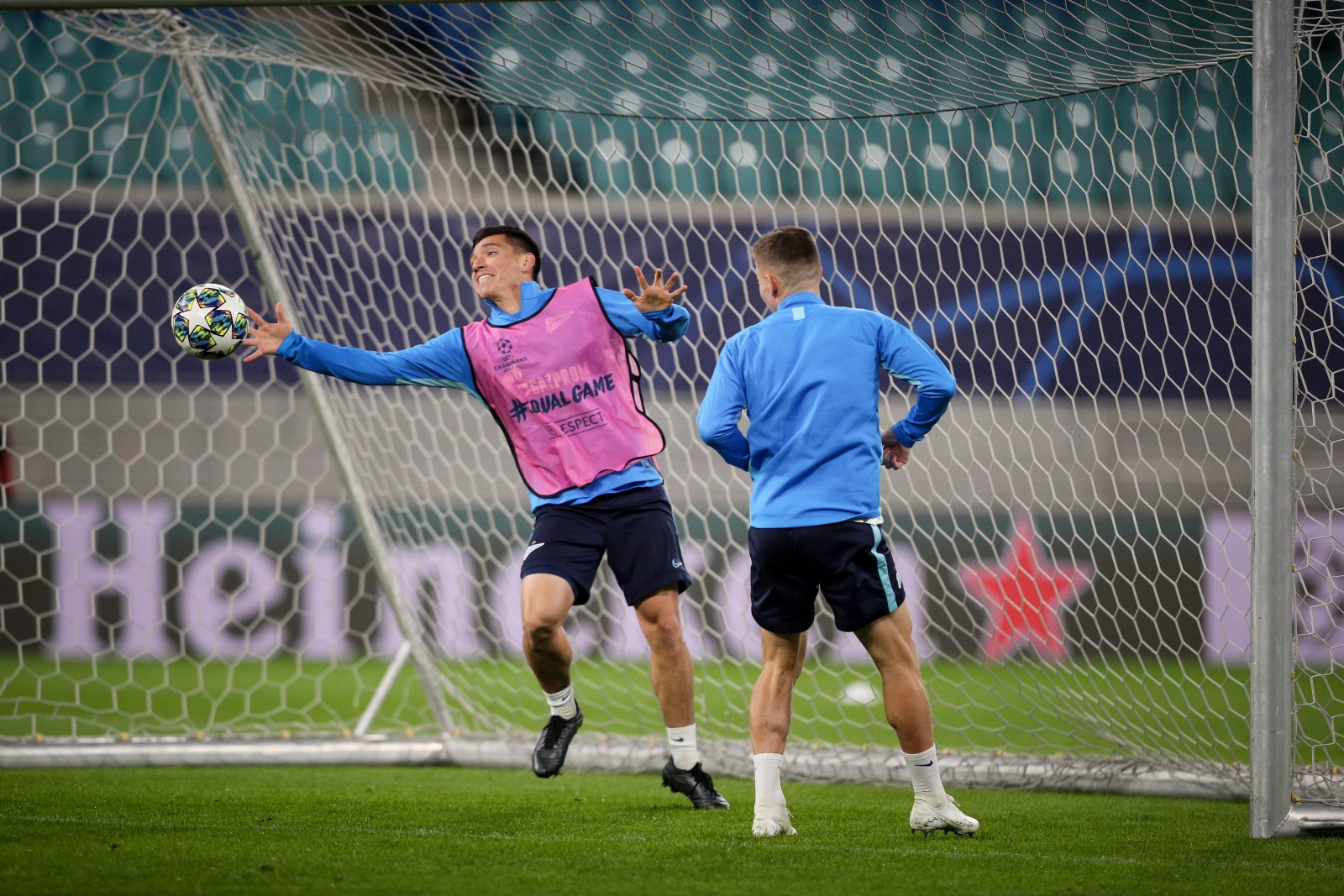 Открытая тренировка «Зенита» перед матчем «РБ Лейпциг» — «Зенит»