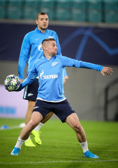 Открытая тренировка «Зенита» перед матчем «РБ Лейпциг» — «Зенит»
