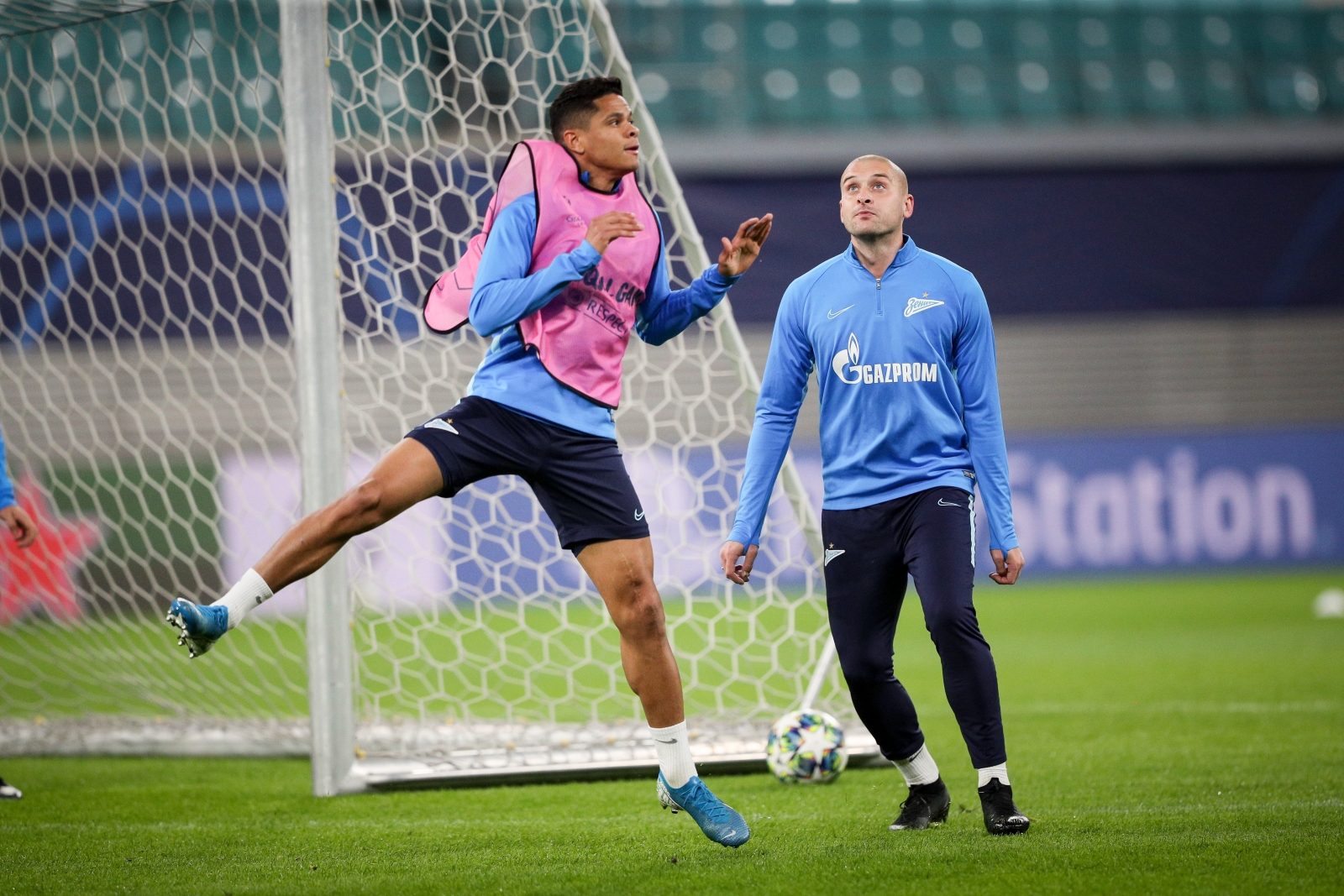 Открытая тренировка «Зенита» перед матчем «РБ Лейпциг» — «Зенит»