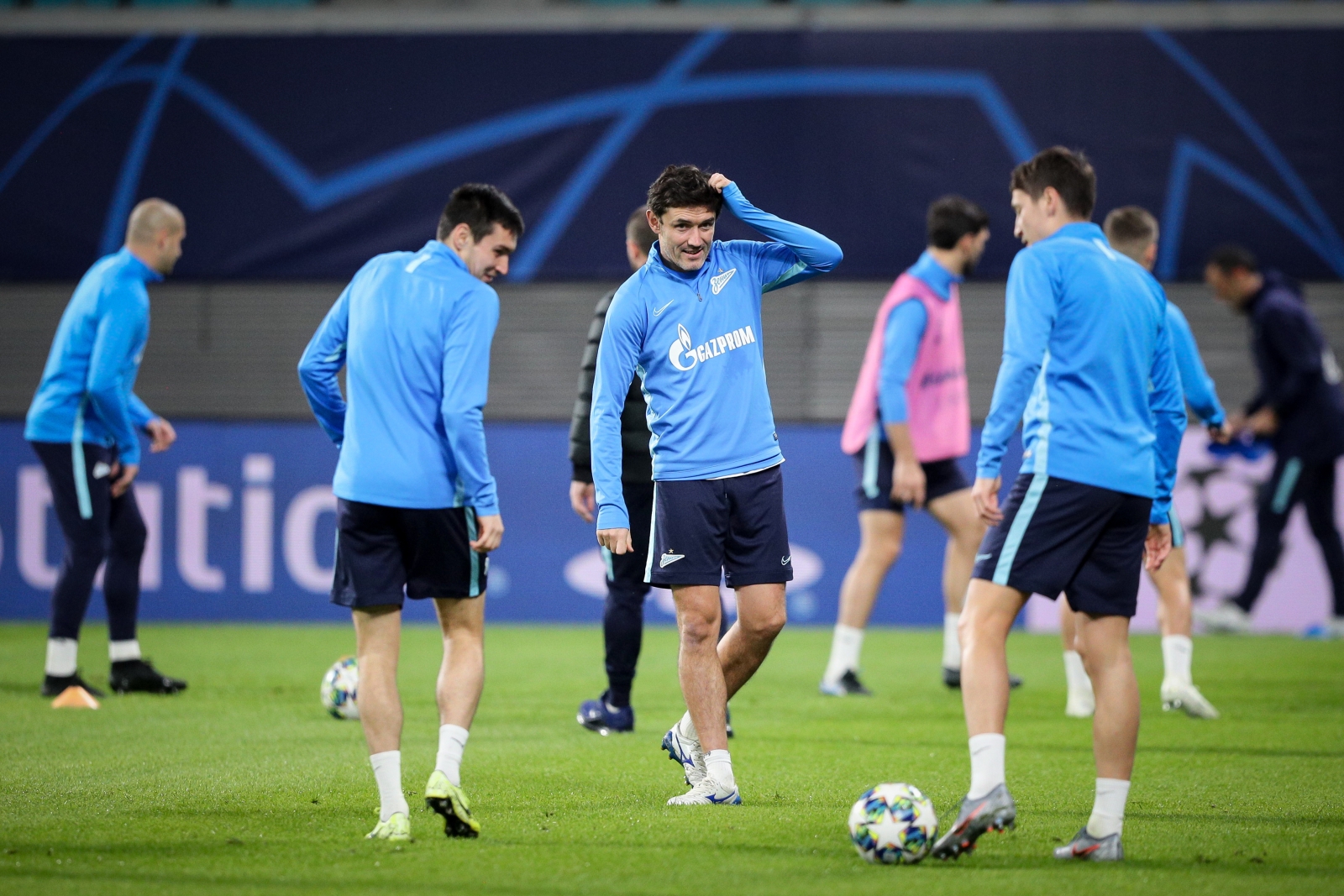 Открытая тренировка «Зенита» перед матчем «РБ Лейпциг» — «Зенит»
