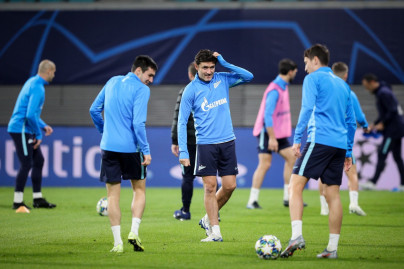 Открытая тренировка «Зенита» перед матчем «РБ Лейпциг» — «Зенит»