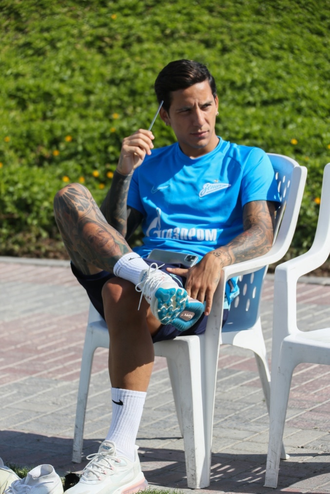 «Газпром»-тренировочные сборы в Катаре: 18 января, утренняя тренировка