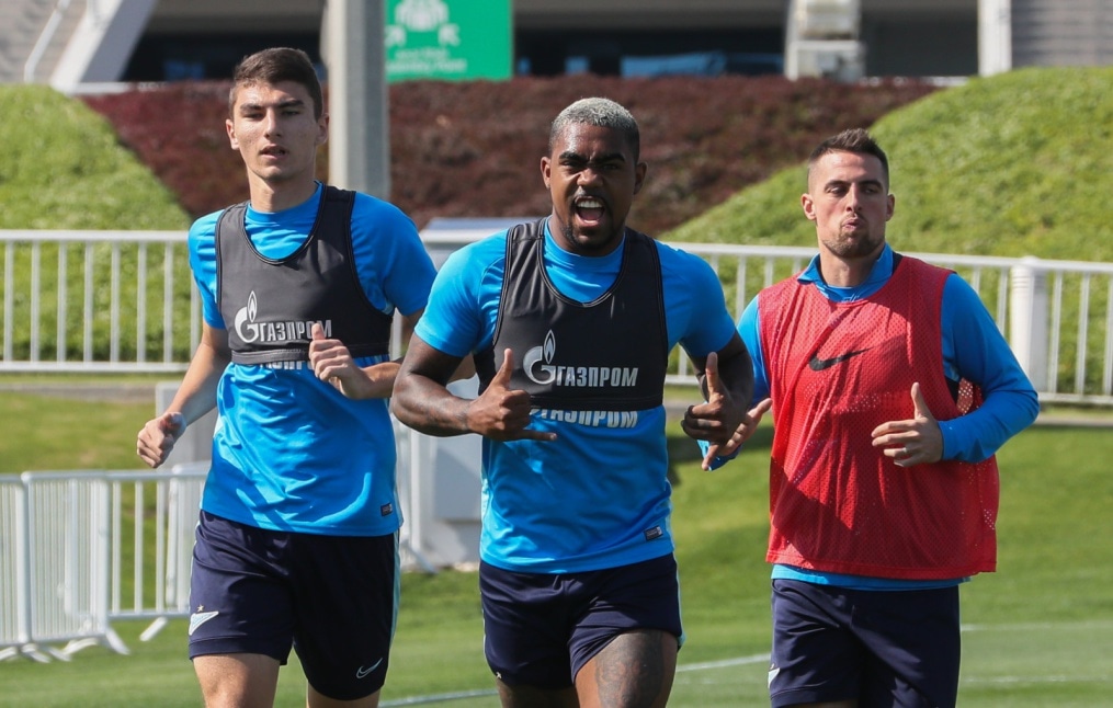 «Газпром»-тренировочные сборы в Катаре: 18 января, утренняя тренировка