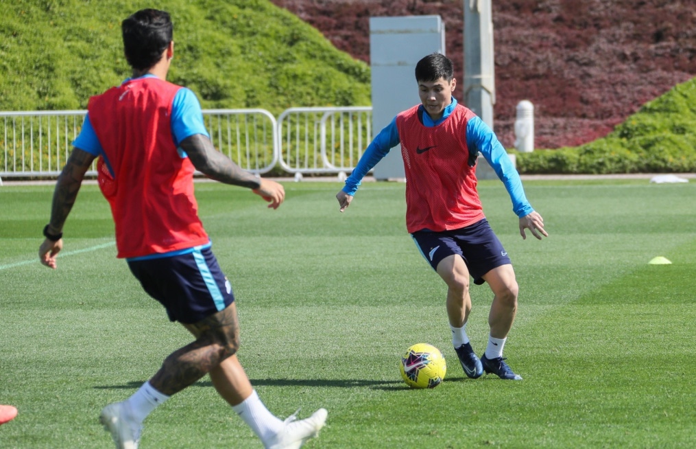 «Газпром»-тренировочные сборы в Катаре: 18 января, утренняя тренировка