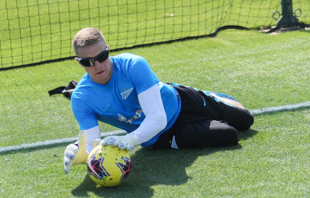 «Газпром»-тренировочные сборы в Катаре: 18 января, утренняя тренировка