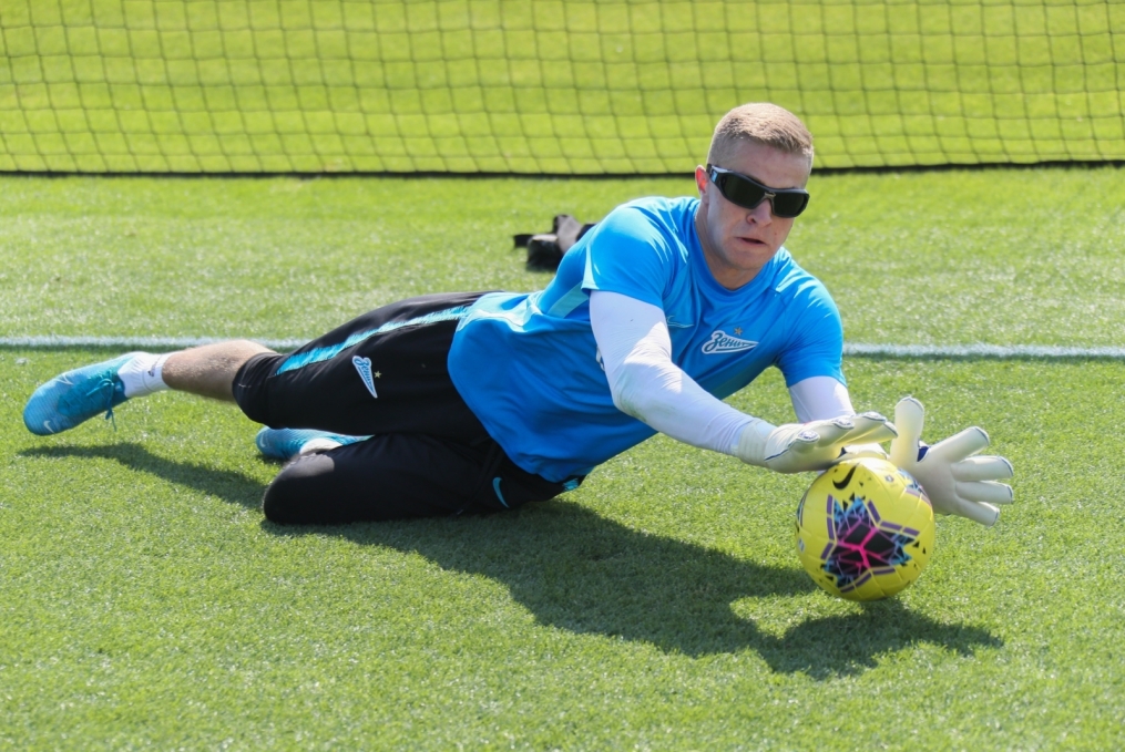 «Газпром»-тренировочные сборы в Катаре: 18 января, утренняя тренировка