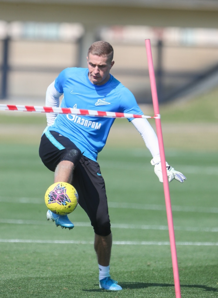 «Газпром»-тренировочные сборы в Катаре: 18 января, утренняя тренировка