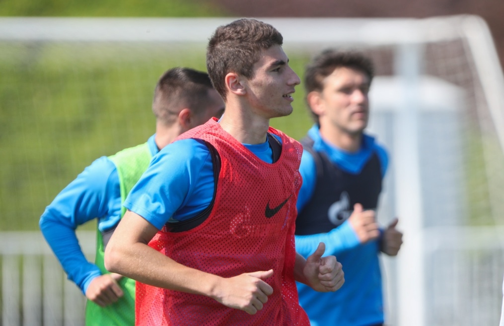 «Газпром»-тренировочные сборы в Катаре: 18 января, утренняя тренировка