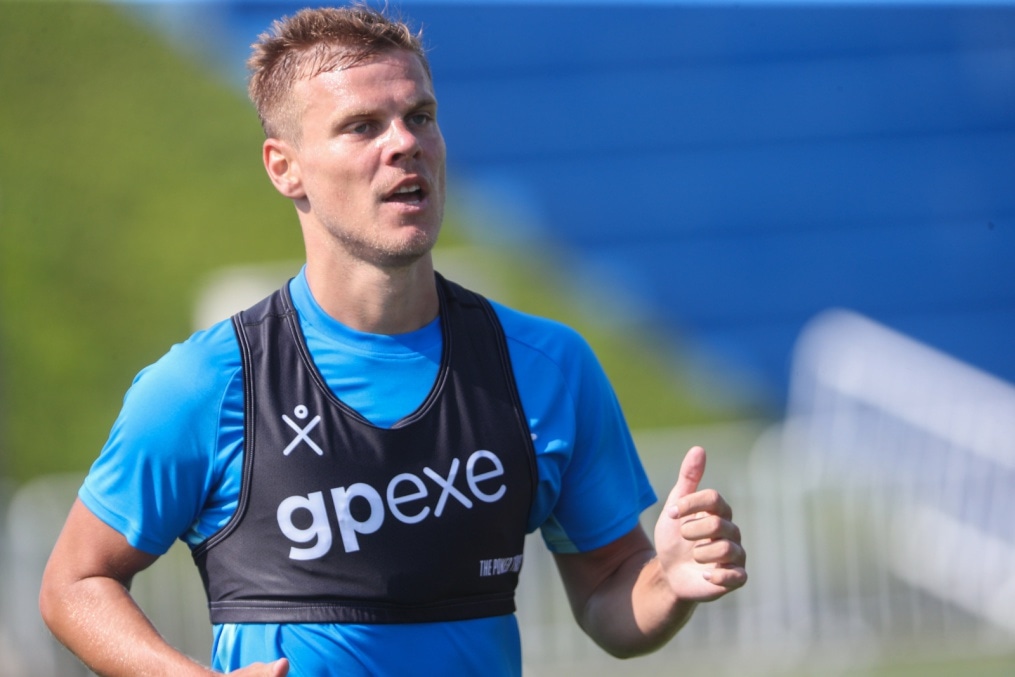 «Газпром»-тренировочные сборы в Катаре: 18 января, утренняя тренировка