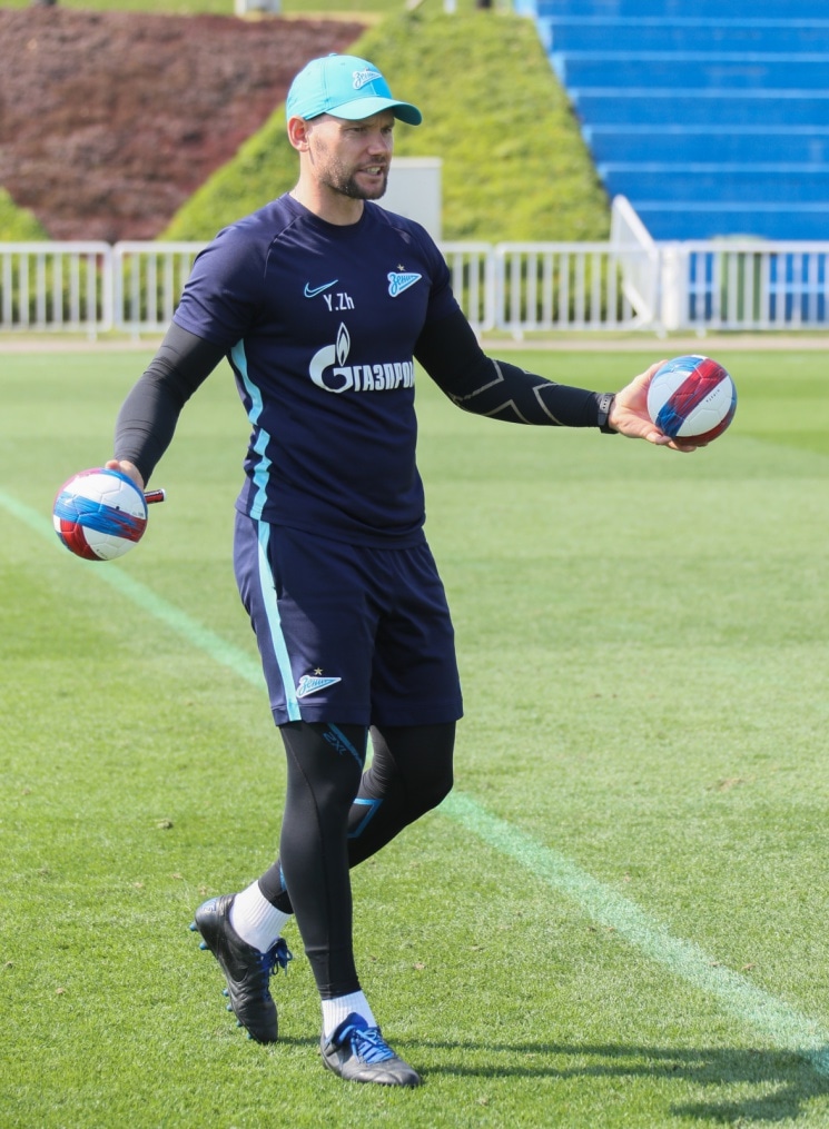 «Газпром»-тренировочные сборы в Катаре: 18 января, утренняя тренировка