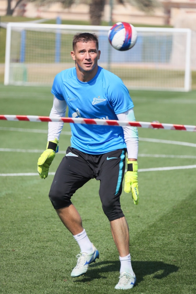 «Газпром»-тренировочные сборы в Катаре: 18 января, утренняя тренировка