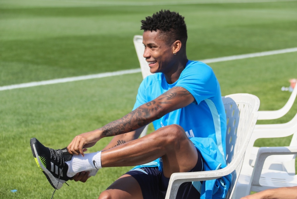 «Газпром»-тренировочные сборы в Катаре: 18 января, утренняя тренировка