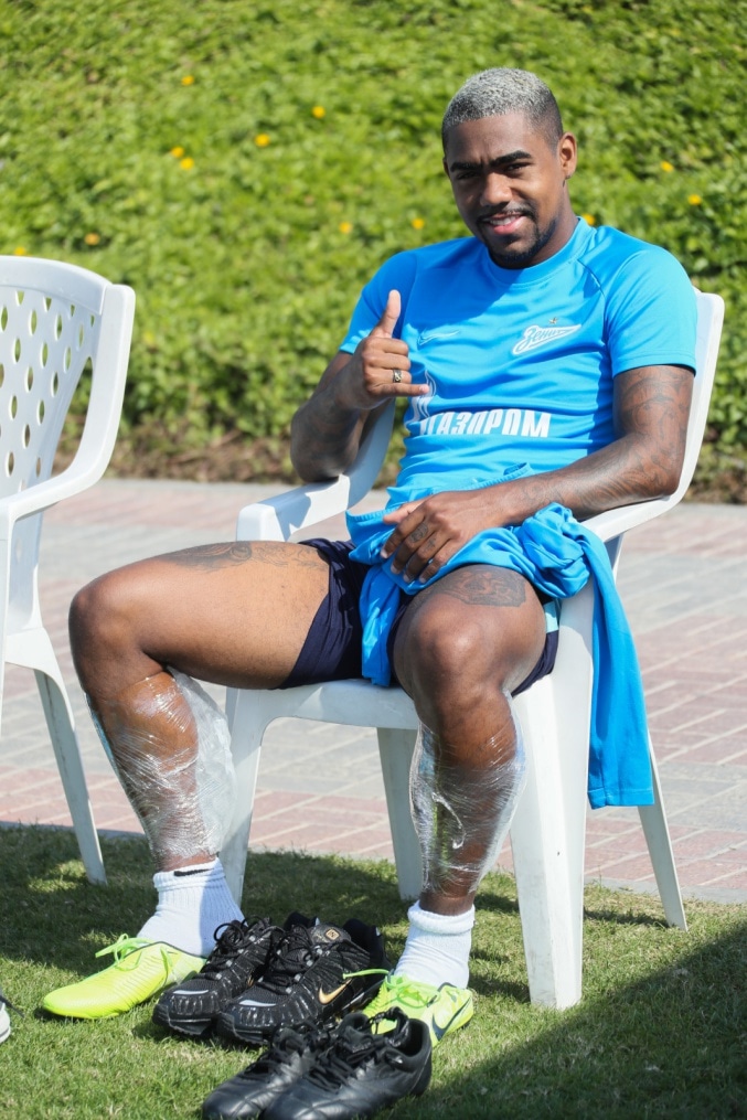 «Газпром»-тренировочные сборы в Катаре: 18 января, утренняя тренировка