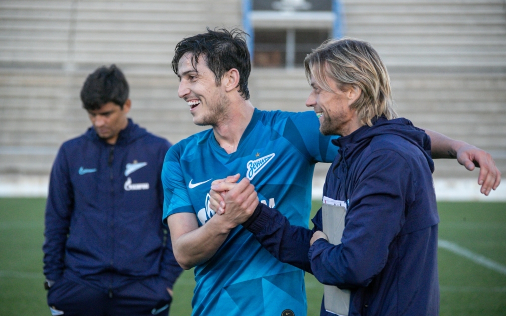 Товарищеский матч «Зенит» — «Сабуртало»