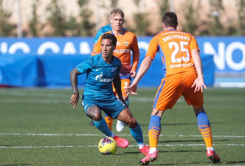 Товарищеский матч «Зенит» — ЦСКА