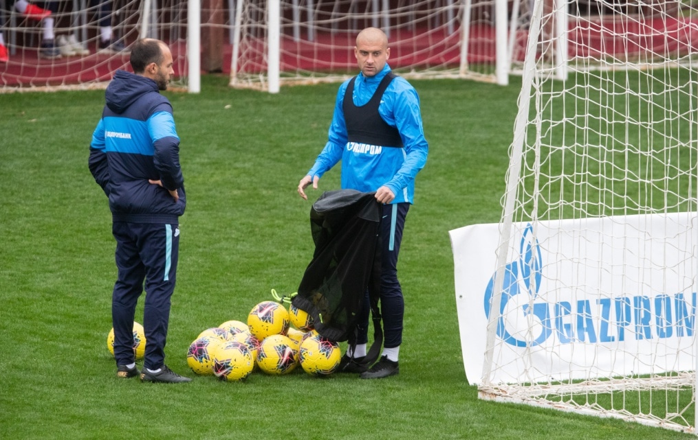 «Газпром»-тренировочные сборы в Турции: 15 февраля, вечерняя тренировка