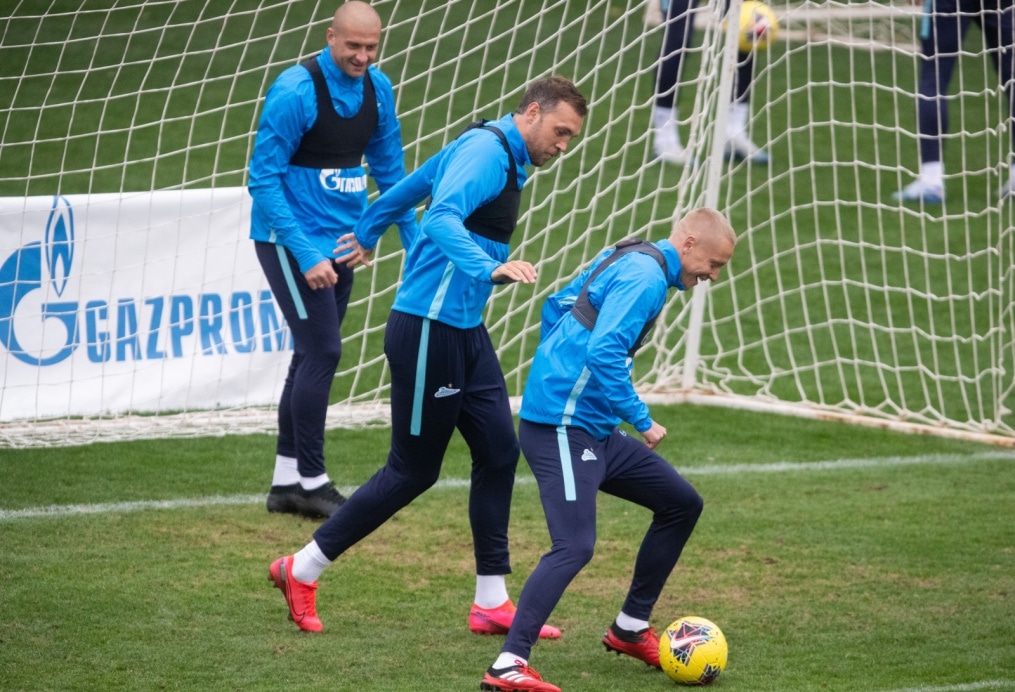 «Газпром»-тренировочные сборы в Турции: 15 февраля, вечерняя тренировка