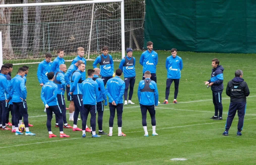 «Газпром»-тренировочные сборы в Турции: 15 февраля, вечерняя тренировка