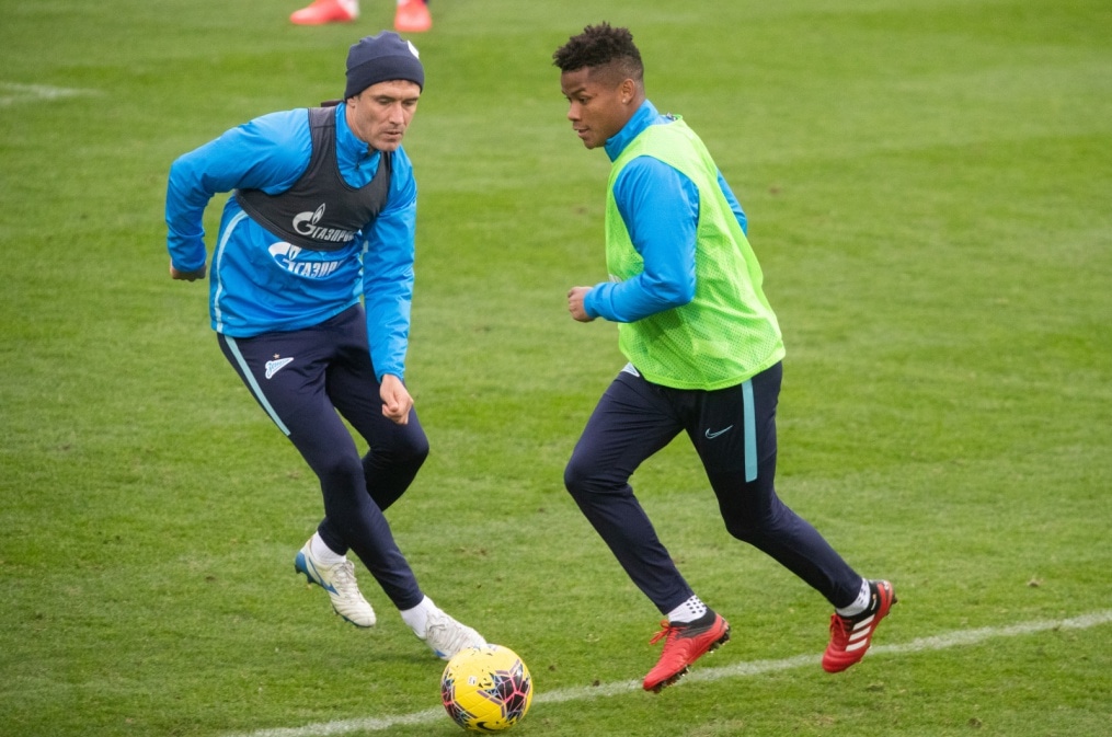 «Газпром»-тренировочные сборы в Турции: 15 февраля, вечерняя тренировка