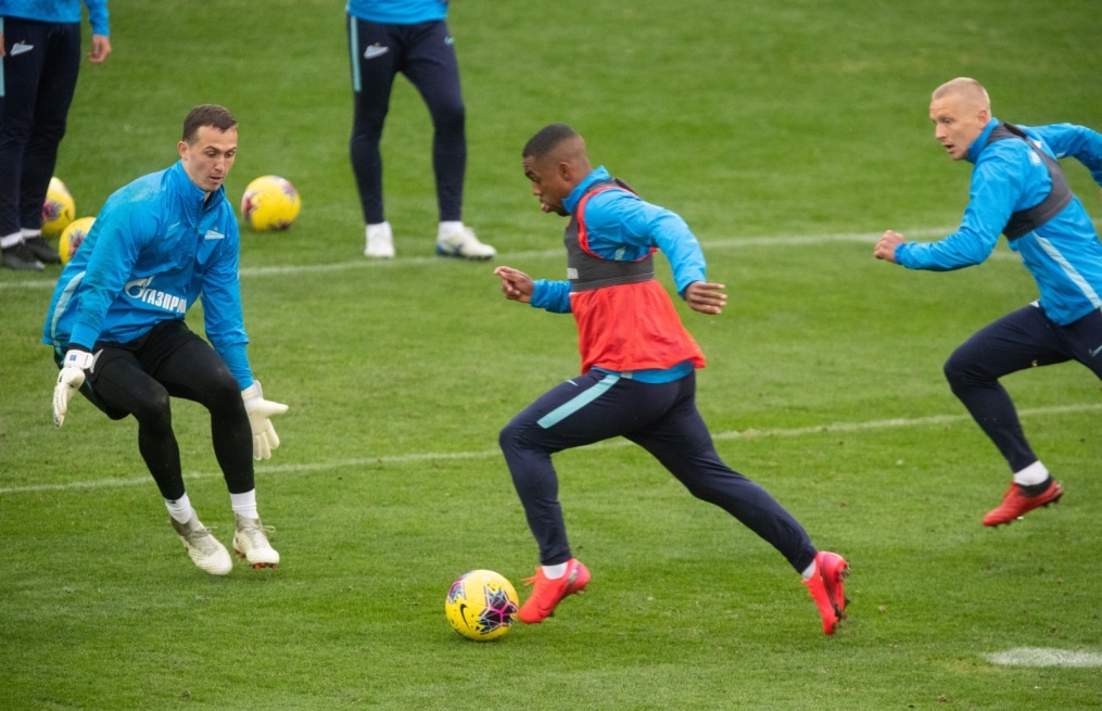 «Газпром»-тренировочные сборы в Турции: 15 февраля, вечерняя тренировка