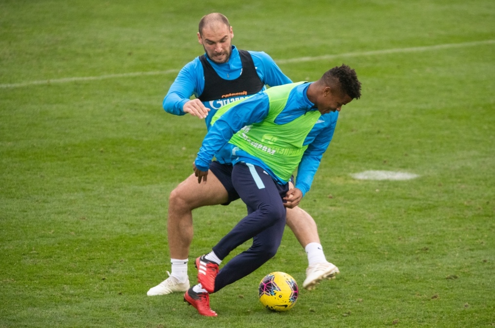 «Газпром»-тренировочные сборы в Турции: 15 февраля, вечерняя тренировка