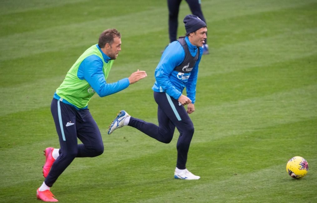 «Газпром»-тренировочные сборы в Турции: 15 февраля, вечерняя тренировка