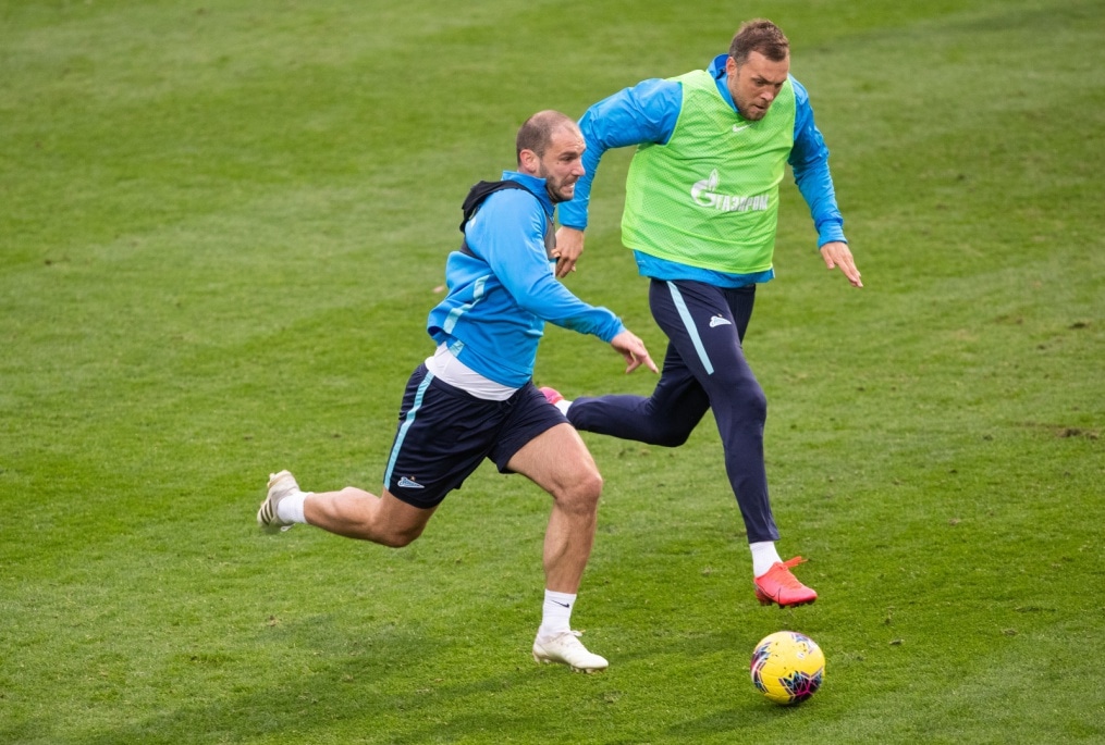 «Газпром»-тренировочные сборы в Турции: 15 февраля, вечерняя тренировка