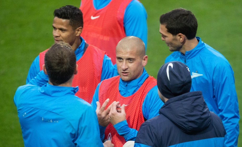 «Газпром»-тренировочные сборы в Турции: 15 февраля, вечерняя тренировка