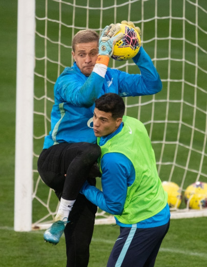 «Газпром»-тренировочные сборы в Турции: 15 февраля, вечерняя тренировка