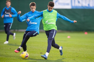 «Газпром»-тренировочные сборы в Турции: 15 февраля, вечерняя тренировка