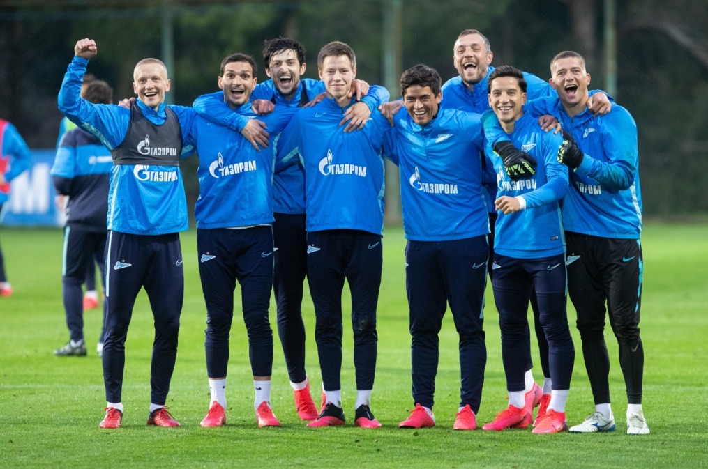«Газпром»-тренировочные сборы в Турции: 15 февраля, вечерняя тренировка