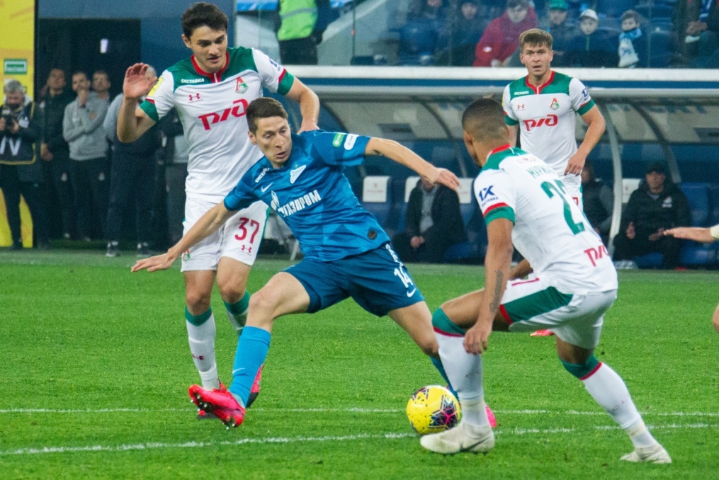 ТИНЬКОФФ Российская Премьер-Лига 2019/20, 20-й тур, «Зенит» — «Локомотив»