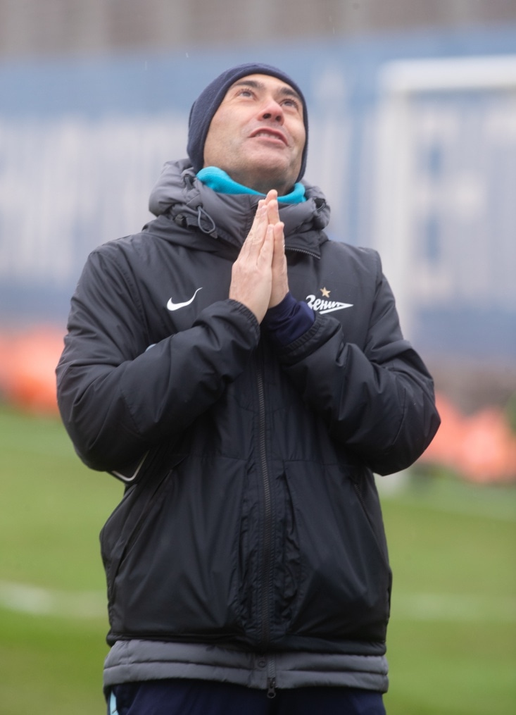 Открытая тренировка «Зенита» перед матчем с «Уралом»