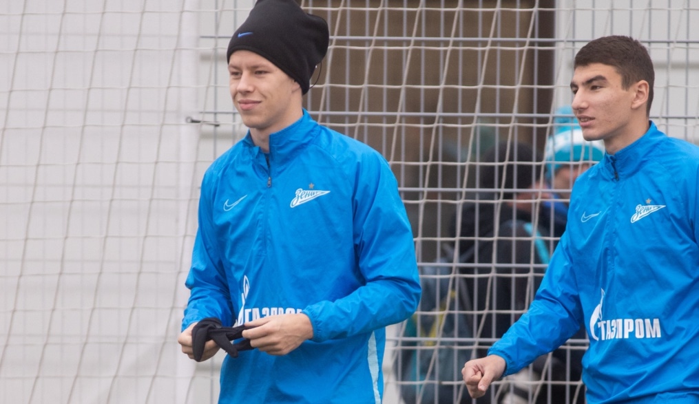 Открытая тренировка «Зенита» перед матчем с «Уралом»
