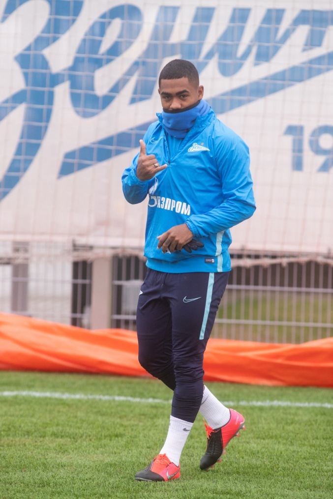 Открытая тренировка «Зенита» перед матчем с «Уралом»