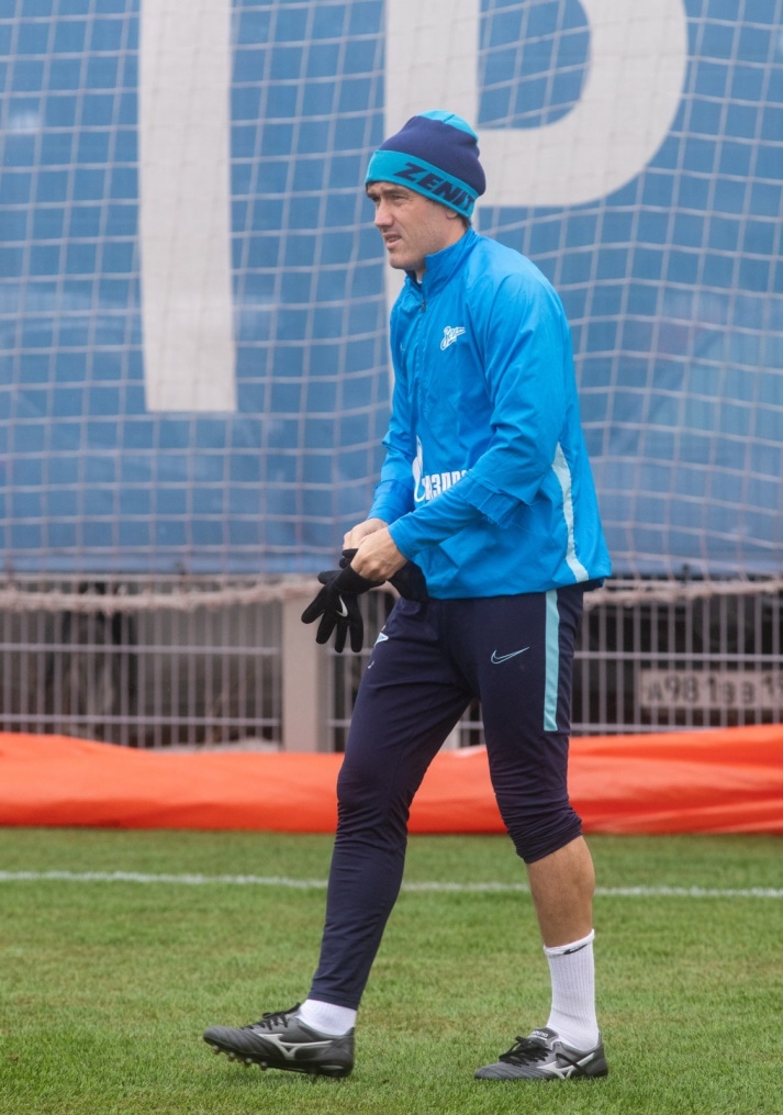 Открытая тренировка «Зенита» перед матчем с «Уралом»