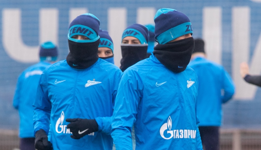 Открытая тренировка «Зенита» перед матчем с «Уралом»