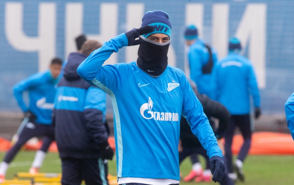 Открытая тренировка «Зенита» перед матчем с «Уралом»