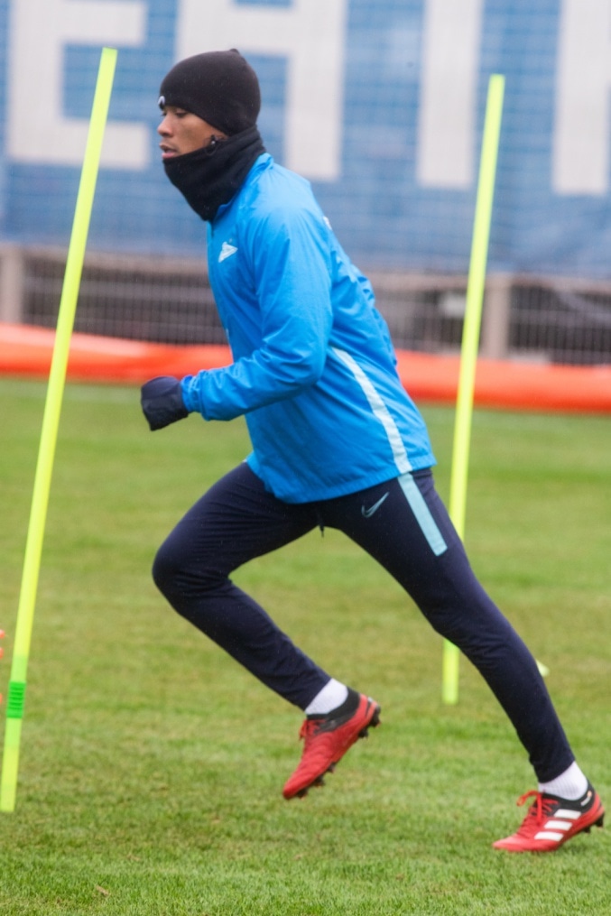 Открытая тренировка «Зенита» перед матчем с «Уралом»